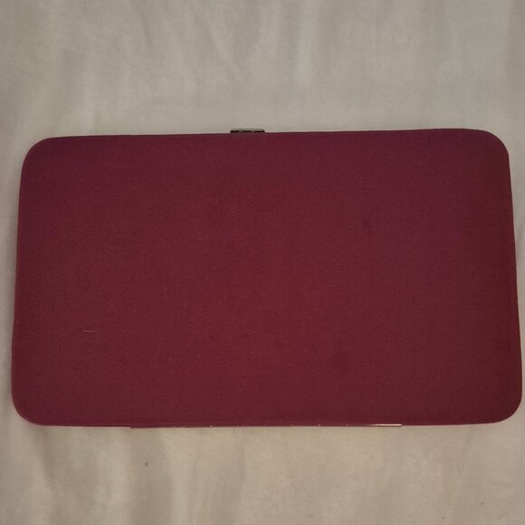 Vintage Alabama wallet/card holder. Snap closure. Crimson. - Picture 2 of 10